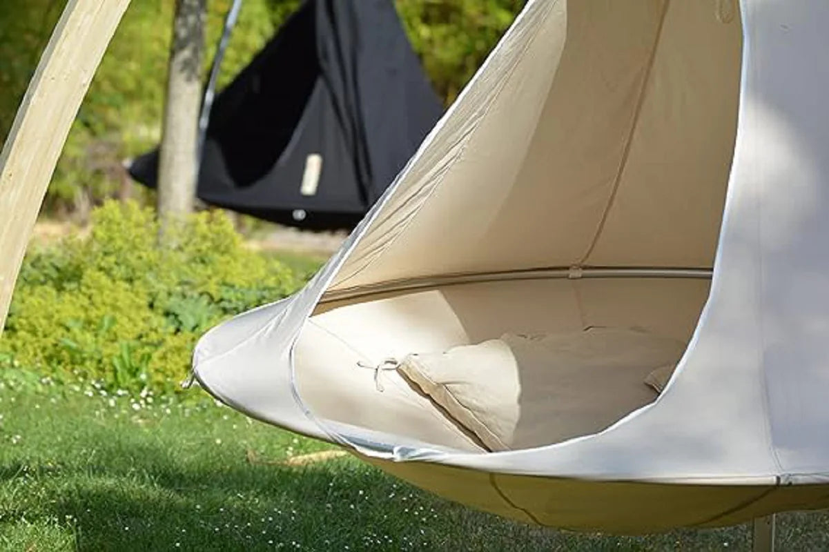 Hammock Outdoor Camping Travel Hammock Waterproof Hanging Hammock Sofa Hanging Swing Garden Hanging Tent Terrace Decoration