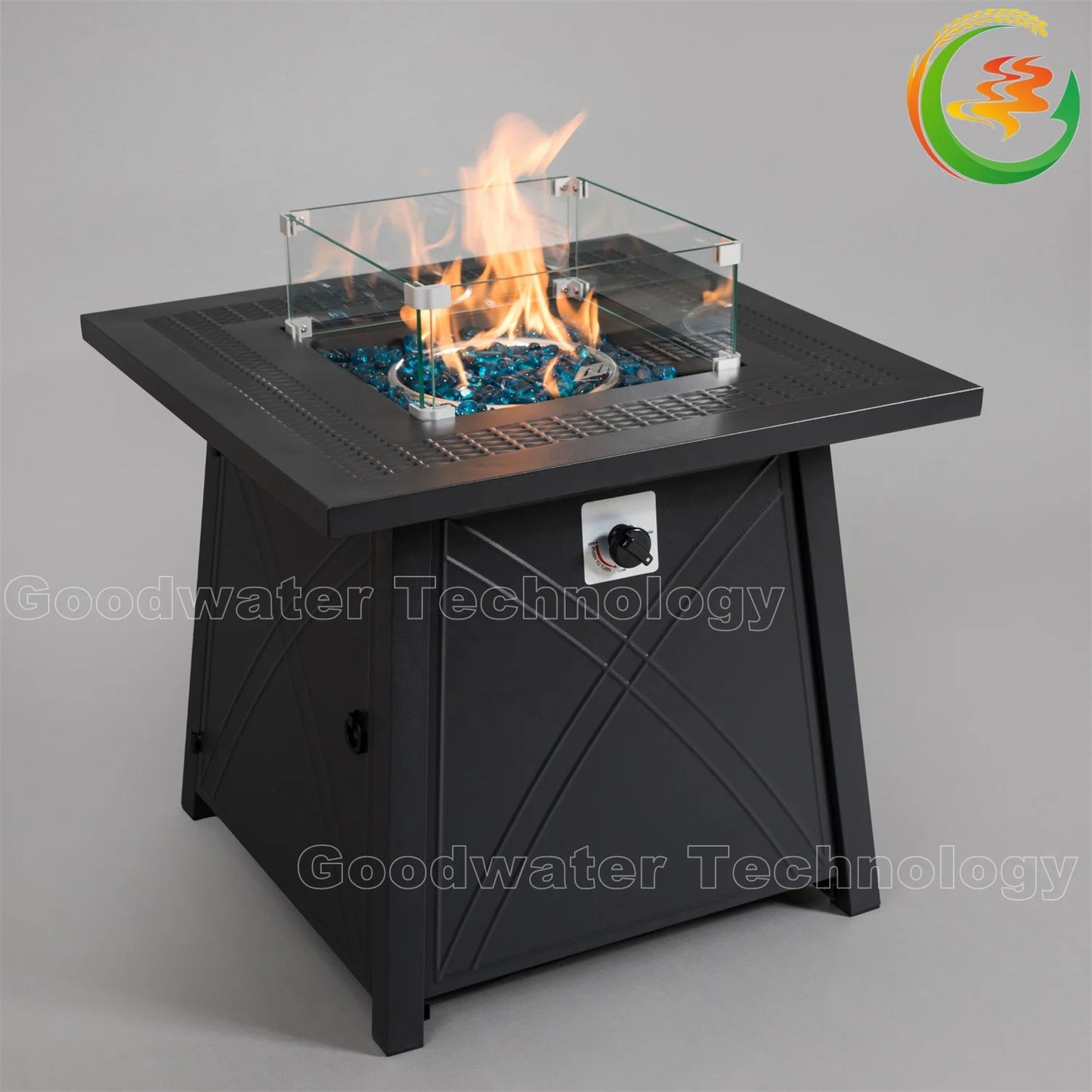 28 Inches Manufacture OEM Outdoor Furniture Patio Garden Decoration Backyard Fire Stove Fire Brazier Outdoor Gas Fire Pit Table