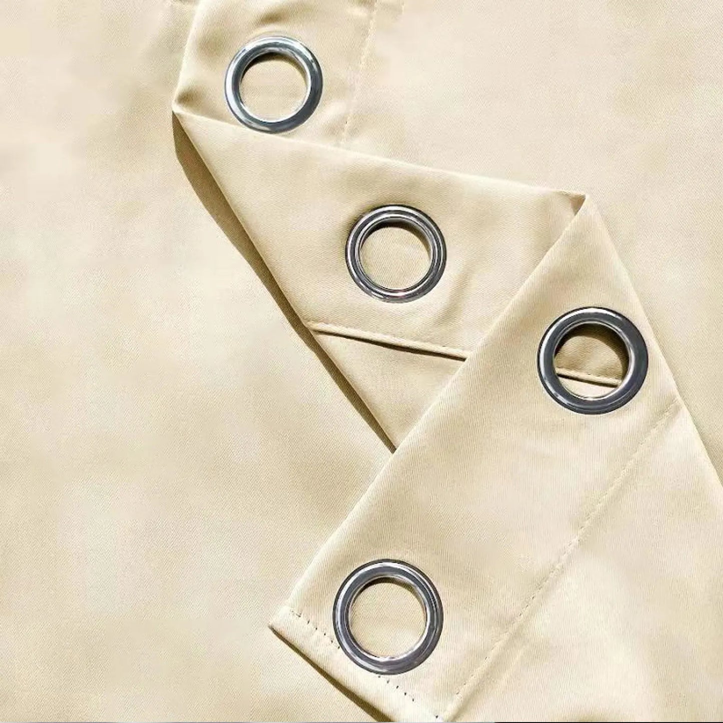 Waterproof Outdoor Blackout Patio Curtain, Monochromatic Curtain, Farmhouse Pavilion or Balcony, 1 Panel